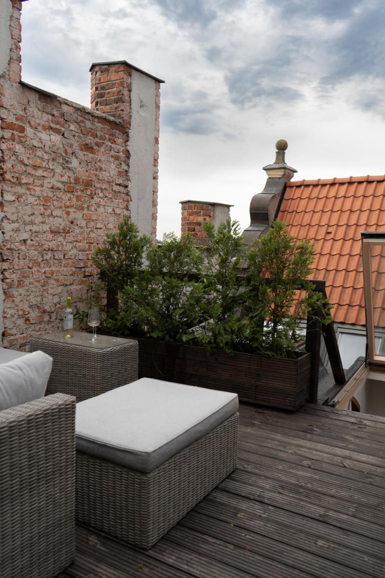 Gotyk Na Dotyk Z Tarasem Na Dachu Apartment ทอรูน ภายนอก รูปภาพ